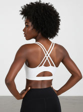 Active Shockproof Bra - White - VECTOR SPORTSWEAR