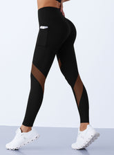 AirWeave Motion Leggings - Black - VECTOR SPORTSWEAR