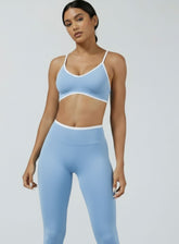Athletica Sports Bra - Baby Blue - VECTOR SPORTSWEAR