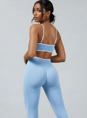 Athletica Sports Bra - Baby Blue - VECTOR SPORTSWEAR