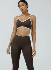 Athletica Sports Bra - Brown - VECTOR SPORTSWEAR