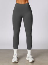 COREFLOW - Seamless Waist Leggings - Gray - VECTOR SPORTSWEAR