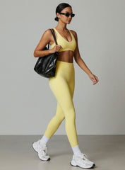 COREFLOW – Compression Legging - Goose Yellow