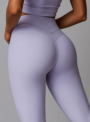 COREFLOW – Compression Legging - Romantic Purple - VECTOR SPORTSWEAR