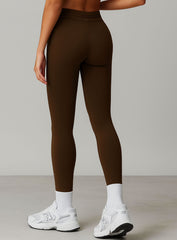 CloudSense High - Waist Legging - Birch Tea Brown - VECTOR SPORTSWEAR