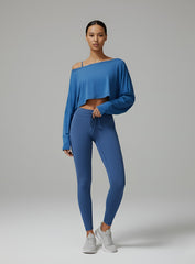 CloudSense High - Waist Legging - Night Sky Blue - VECTOR SPORTSWEAR