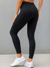 CloudSoft Pocket Legging - Black - VECTOR SPORTSWEAR