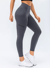 CloudSoft Pocket Legging - Dawn Gray - VECTOR SPORTSWEAR