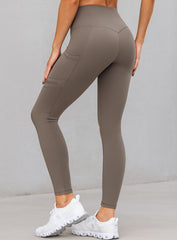 CloudSoft Pocket Legging - Greige - VECTOR SPORTSWEAR