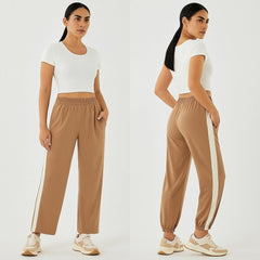 ComfiCore - Wide2Tight Active Pants - Macchiato And Gravel - VECTOR SPORTSWEAR