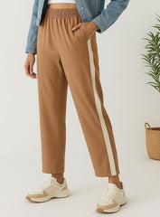 ComfiCore - Wide2Tight Active Pants - Macchiato And Gravel - VECTOR SPORTSWEAR
