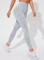 ContourFlex Sculpt Leggings – Stone Washed Light Gray - VECTOR SPORTSWEAR