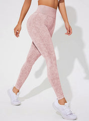 ContourFlex Sculpt Leggings – Stone Washed Pink - VECTOR SPORTSWEAR