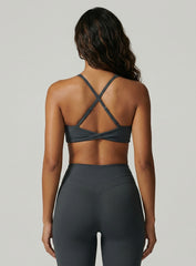 CoreFlow Sports Bra - Slate Grey - VECTOR SPORTSWEAR