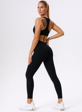CoreSync™ Sleeveless Jumpsuit - Black - VECTOR SPORTSWEAR