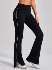 FlareFit Yoga Leggings - Black - VECTOR SPORTSWEAR