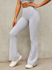 FlareFit Yoga Leggings - Heather Gray - VECTOR SPORTSWEAR