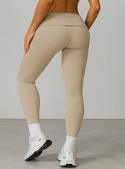 FlexFold™ CloudTouch Legging Natural Beige - VECTOR SPORTSWEAR