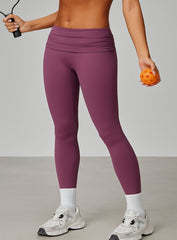 FlexFold™ CloudTouch Legging Prune Purple - VECTOR SPORTSWEAR