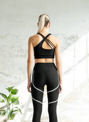 Freya - Velocity Sports Bra - Black - VECTOR SPORTSWEAR