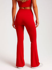 GERD - PowerPulse Wide - Leg Legging - Red - VECTOR SPORTSWEAR