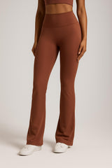 GERD - PowerPulse Wide-Leg Legging - Red Coffee
