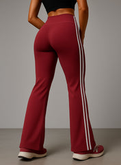 GERD – Wide - Leg Fitness Legging - Maroon - VECTOR SPORTSWEAR