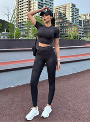 GONDUL - Camouflage Comfort Legging - Black - VECTOR SPORTSWEAR