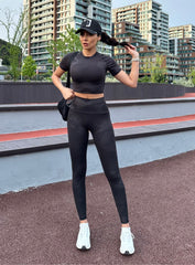 GONDUL - Camouflage Comfort Legging - Black - VECTOR SPORTSWEAR