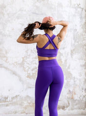 Hera - Va - Va Voom Sports Bra - Purple - VECTOR SPORTSWEAR