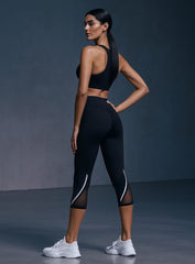 Mid - Calf Running Legging - Black - VECTOR SPORTSWEAR