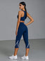 Mid - Calf Running Legging - Navy Blue - VECTOR SPORTSWEAR