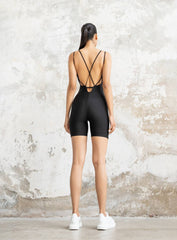 NORSE - FlexFit Short Jumpsuit - Black - VECTOR SPORTSWEAR