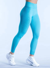 Nimbus Curve Leggings - Sky Blue - VECTOR SPORTSWEAR