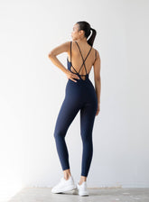 NORSE - YOGA JUMPSUIT - NAVY BLUE - VECTOR SPORTSWEAR