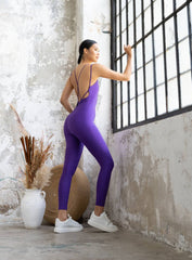 NORSE - YOGA JUMPSUIT - PURPLE - VECTOR SPORTSWEAR
