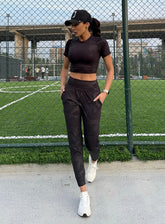 ONYX - Extra Soft Camouflage Jogger - Black - VECTOR SPORTSWEAR