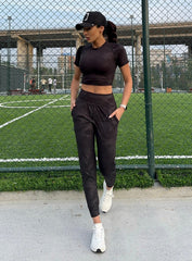 ONYX - Extra Soft Camouflage Jogger - Black - VECTOR SPORTSWEAR