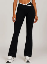 PowerCurve™ V - Cross Waist Legging Black - VECTOR SPORTSWEAR