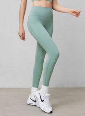 SculptCore Crossover Leggings - Stone Green - VECTOR SPORTSWEAR
