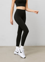 SculptCore Crossover Leggings - Black - VECTOR SPORTSWEAR