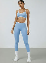 SculptCurve - HydraFit Seamless Legging - Baby Blue - VECTOR SPORTSWEAR