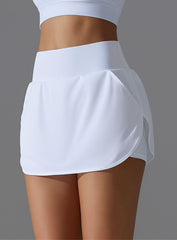 SmoothCore™ Athletic Skirt - White - VECTOR SPORTSWEAR