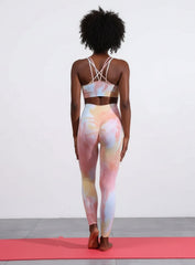 Tie - Dye Gradient Pattern - Full Set - Blue Orange - VECTOR SPORTSWEAR