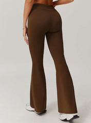 CloudSense Wide Leg Legging - Brown - VECTOR SPORTSWEAR