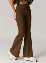 CloudSense Wide Leg Legging - Brown - VECTOR SPORTSWEAR