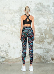 ARTEMES - RETRO STYLISH STRIDES LEGGING - VECTOR SPORTSWEAR