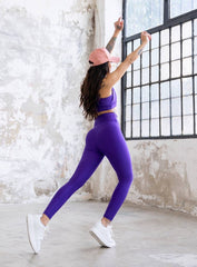 HERA - COMPRESSION LEGGING - PURPLE - VECTOR SPORTSWEAR
