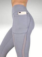 AirCore™ Mesh Pocket Leggings - Light Gray
