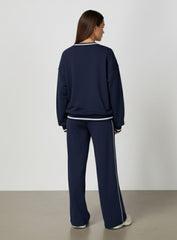 vector sportswear - Women’s casual loose fit sweater pullover